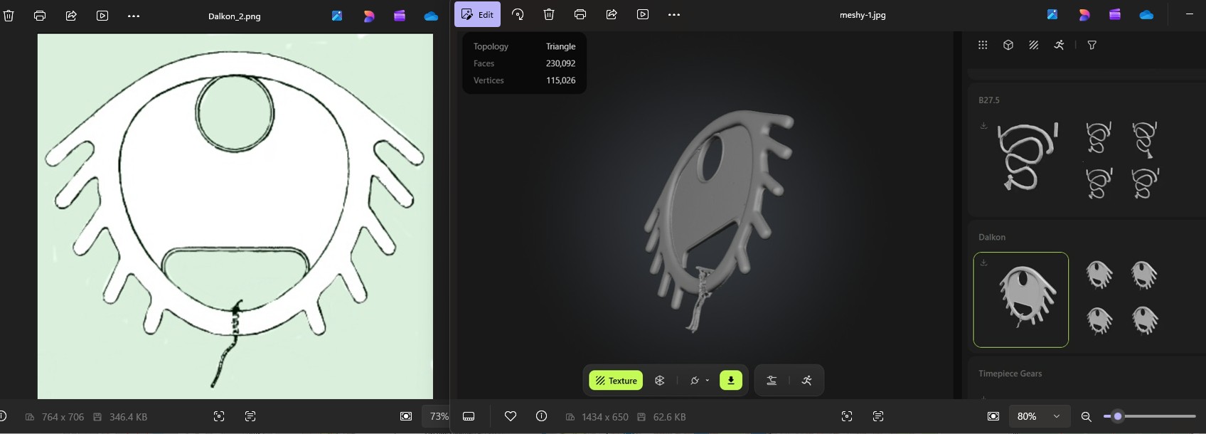 Generate 3D Prints from 2D Drawings