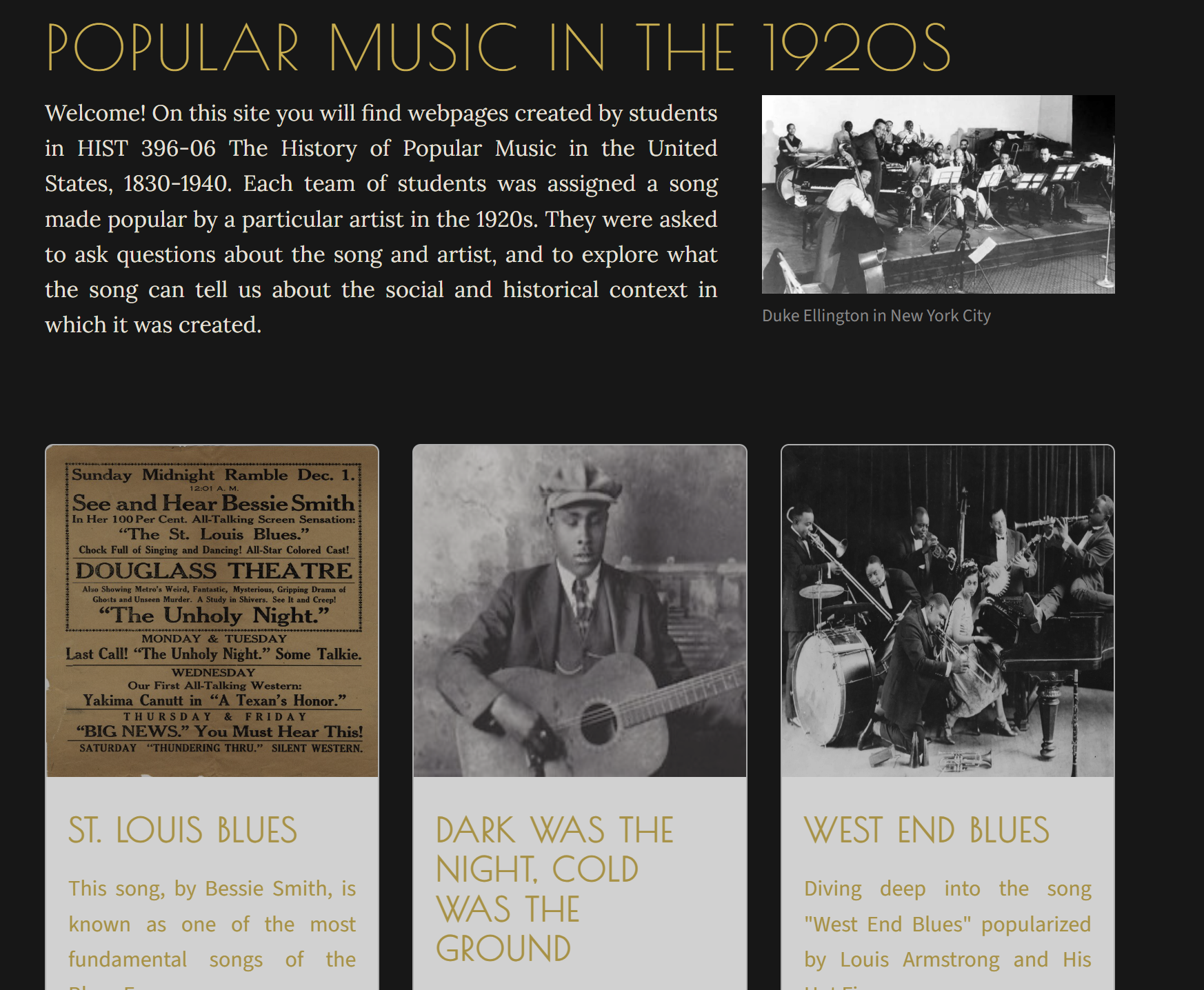 20th Century Music History